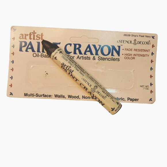 Artist Paint Crayon Ships Fleet Navy Oil Base Artist Stenciler 26539 - Picture 3 of 5